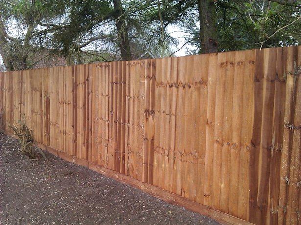 Case Study - Shiplap Fence Panels and Cleared Borders