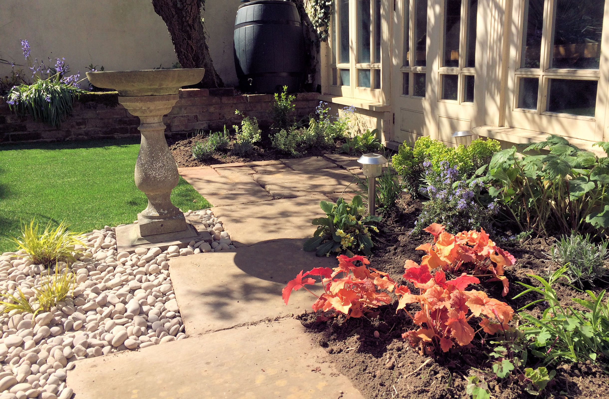 Garden Beds Planting Background Image